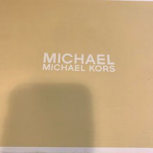 Michael Kors, White and black zipper shoe